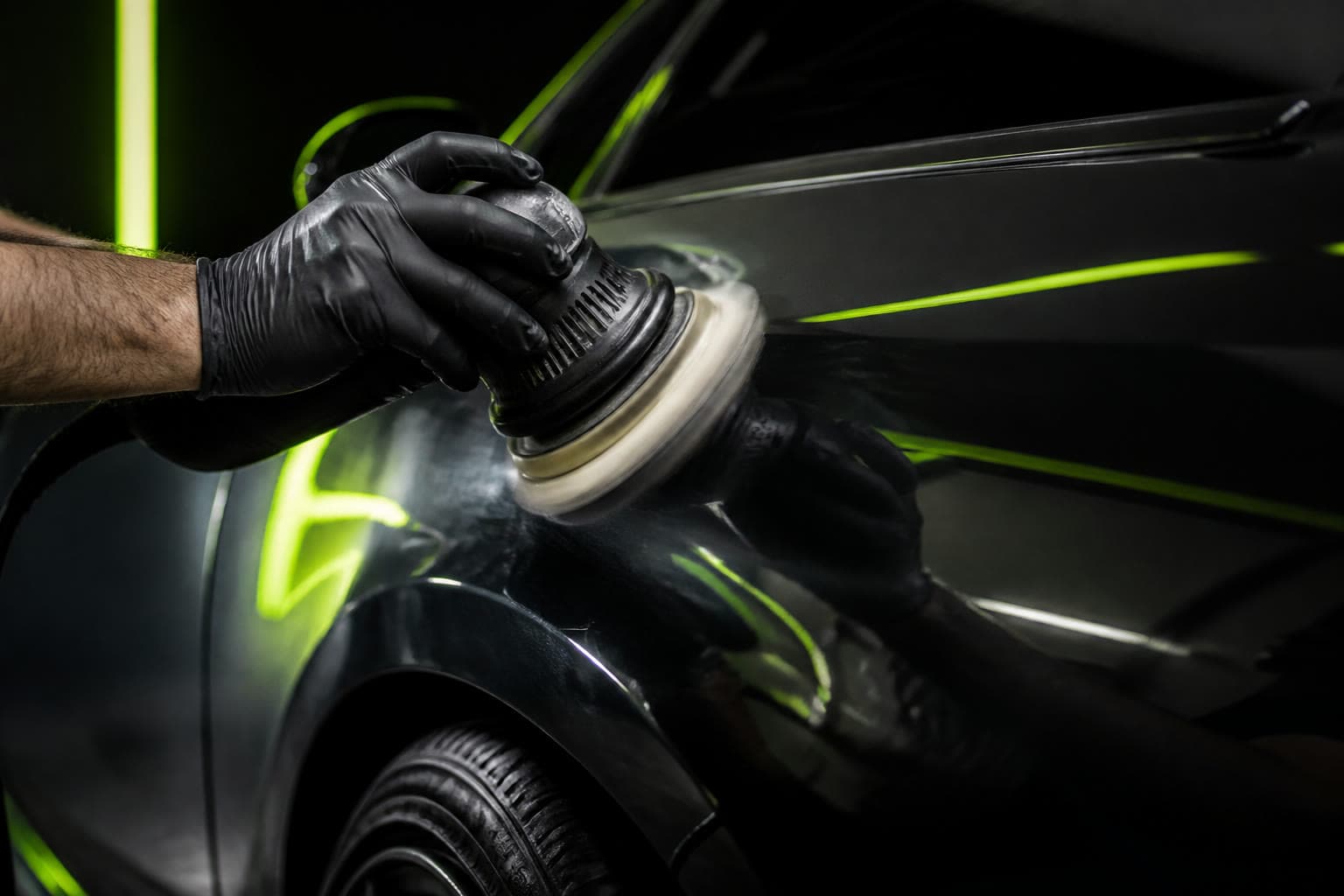 Single stage paint correction with 7-year ceramic coating